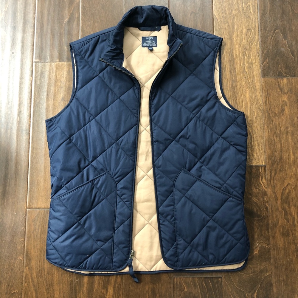 J.Crew Navy Vest